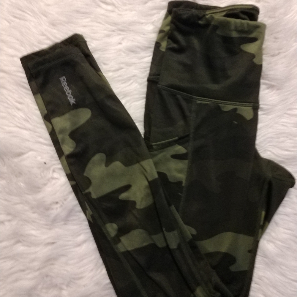 Camo Reebok Cold weather leggings